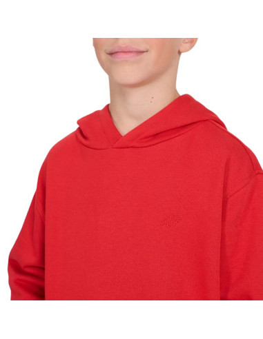 Bluza dla chłopca 4f m1945 czerwona 4fjwaw25tswsm1945 62s