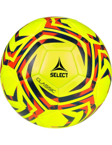 Piłka nożna select classic v25 żółto/czerwona