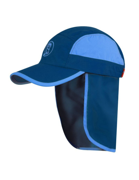 Czapka na lato dziecięca dla chłopca/dziewczynki trollkids kids troll cap xt navy/medium blue (943-117)