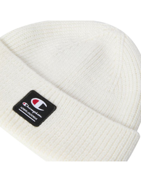Czapka champion beanie cap kremowa 806069 ww056