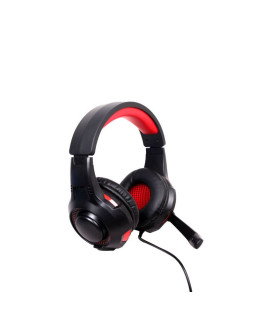 Gembird gaming słuchawki usb 5.1 z systemem surround czarno/czerwone, mikrofon, regulacja głośności
