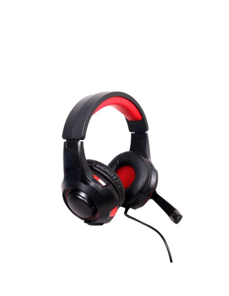 Gembird gaming słuchawki usb 5.1 z systemem surround czarno/czerwone, mikrofon, regulacja głośności