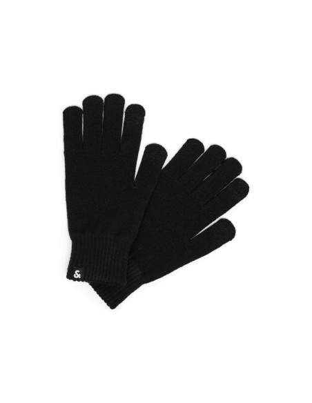 Jack & jones rękawiczki dzianinowe 12159459 black