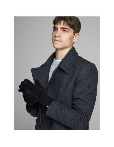 Jack & jones rękawiczki dzianinowe 12159459 black