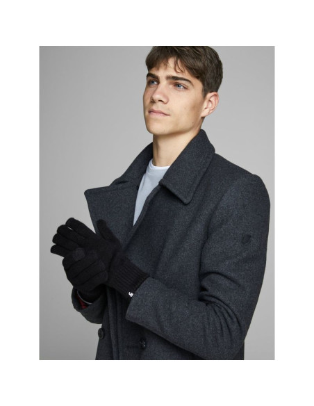 Jack & jones rękawiczki dzianinowe 12159459 black