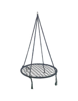 Hamak ogrodowy huśtawka bocianie gniazdo 80cm szara