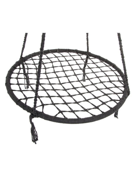 Hamak ogrodowy huśtawka bocianie gniazdo 80cm szara