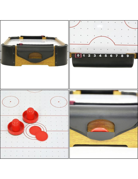 Gra cymbergaj air hockey na stół 51x31x10cm wooden enero