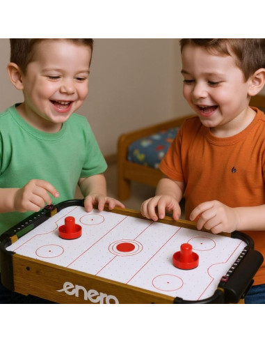 Gra cymbergaj air hockey na stół 51x31x10cm wooden enero