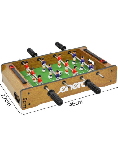 Gra piłkarzyki na stół 46x27x9cm wooden enero