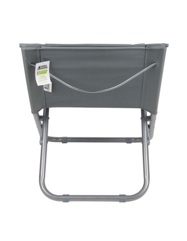 Leżak fotel plażowy składany szary