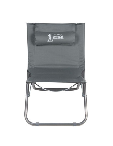 Leżak fotel plażowy składany szary