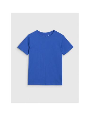 T-shirt oversize z nadrukiem damski 4f 4fwss25ttshf2238-36s