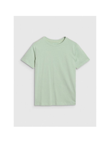 T-shirt oversize z nadrukiem damski 4f 4fwss25ttshf2238-47s