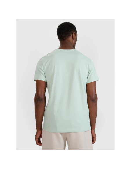 T-shirt regular z nadrukiem męski  4f 4fwss25ttshm1980-47s