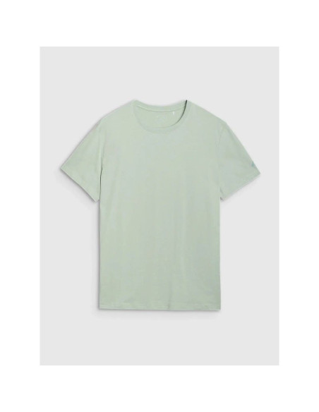 T-shirt regular z nadrukiem męski 4f 4fwss25ttshm2239-47s