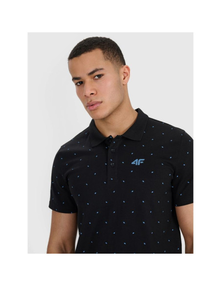 Koszulka polo męska 4f 4fwss25tptsm703-20s