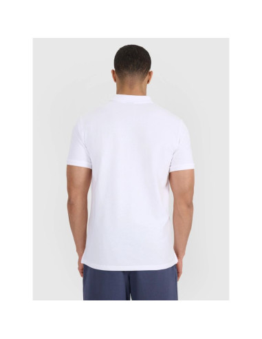 Koszulka polo męska 4f 4fwss25tptsm704-10s