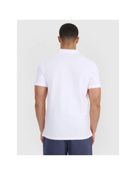 Koszulka polo męska 4f 4fwss25tptsm704-10s