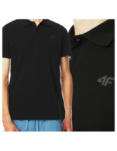 Koszulka polo męska 4f 4fwss25tptsm704-20s