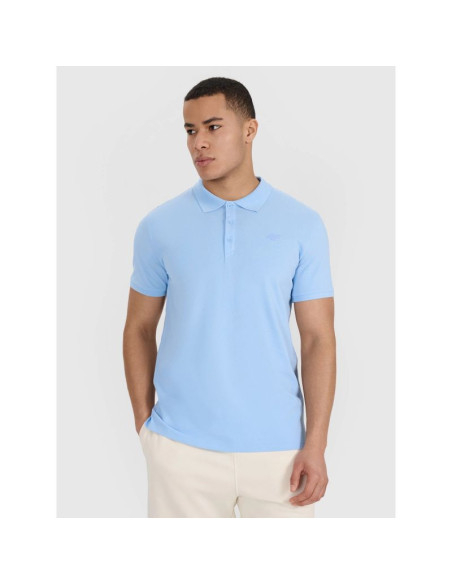 Koszulka polo męska 4f 4fwss25tptsm704-34s