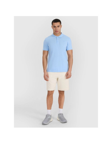 Koszulka polo męska 4f 4fwss25tptsm704-34s