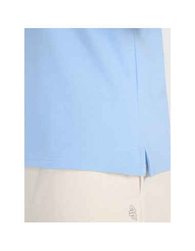 Koszulka polo męska 4f 4fwss25tptsm704-34s