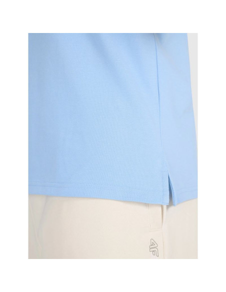 Koszulka polo męska 4f 4fwss25tptsm704-34s