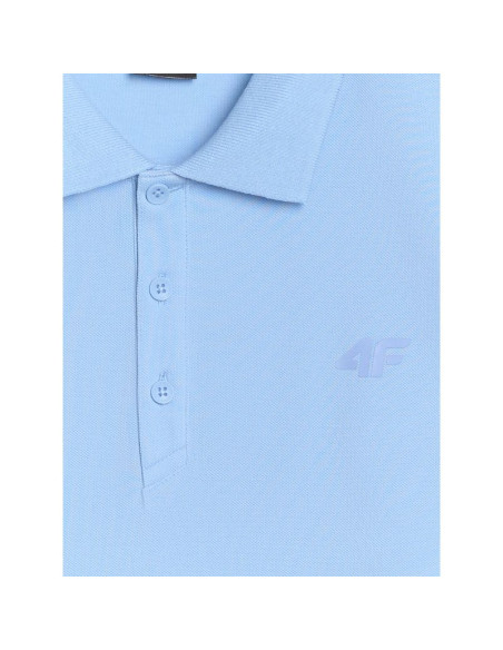 Koszulka polo męska 4f 4fwss25tptsm704-34s