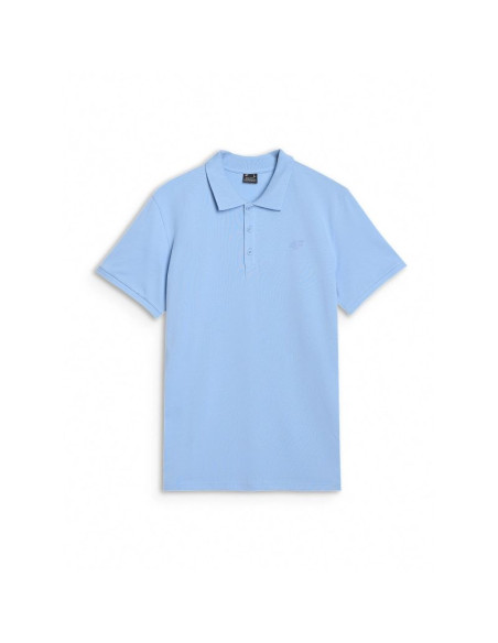 Koszulka polo męska 4f 4fwss25tptsm704-34s