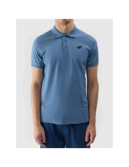Koszulka męska polo 4f 4fwss25tptsm706-32s