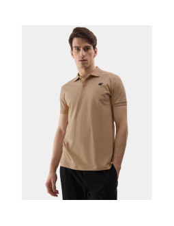 Koszulka męska polo 4f 4fwss25tptsm706-83s