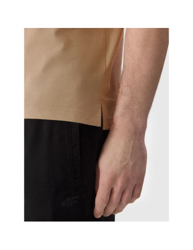 Koszulka męska polo 4f 4fwss25tptsm706-83s