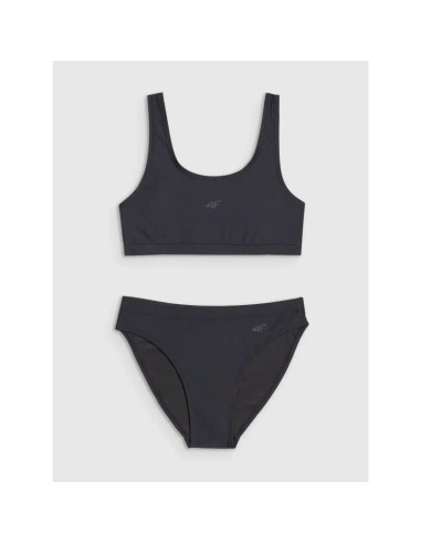 Kostium kąpielowy dwuczęściowy dziewczęcy 4f junior 4fjwmm00ubksf027-20s