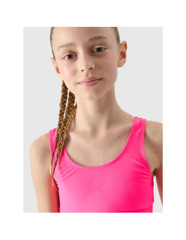 Kostium kąpielowy dwuczęściowy dziewczęcy 4f junior 4fjwmm00ubksf027-55n