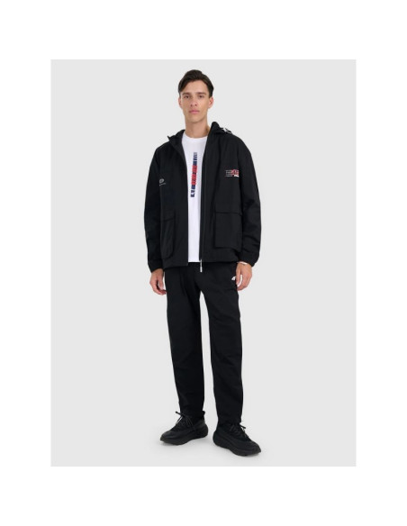 T-shirt regular z nadrukiem męski 4f 4fraw25ttshm3225-10s