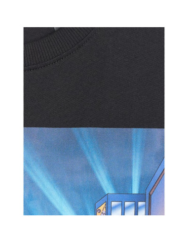 T-shirt oversize z nadrukiem chłopięcy 4f 4fjraw25ttshm3061-20s