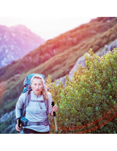 Kije trekking best sporting i rękawiczka