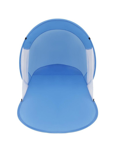 Namiot parawan plażowy samorozkładający 190x80x90/70cm niebieski enero camp