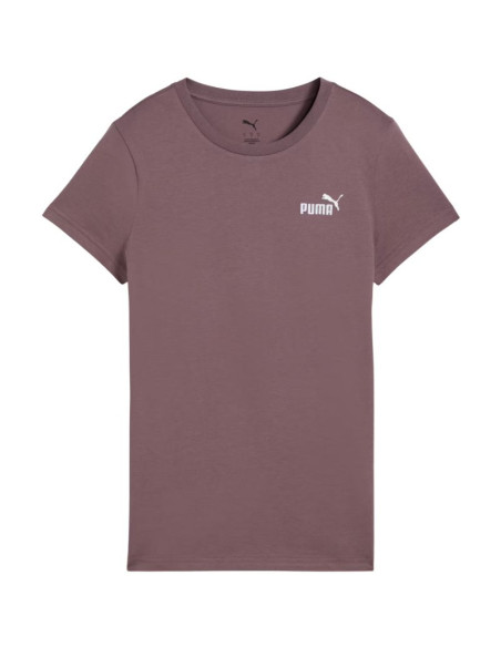 Koszulka damska puma ess small no.1 logo tee cool fioletowa 682373 88