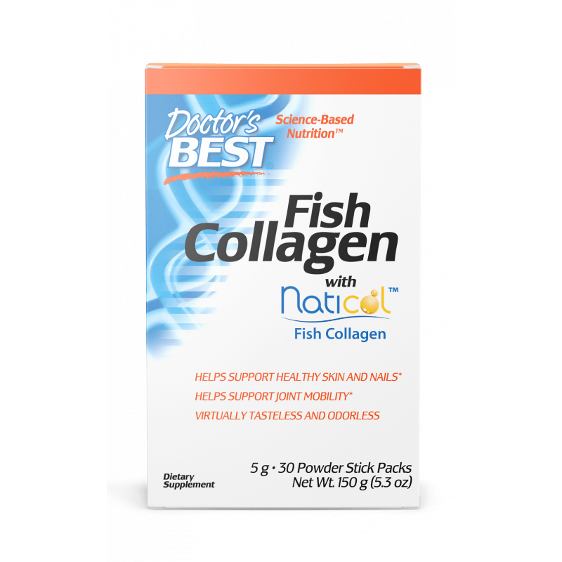 Kolagen typu I - Fish Collagen with Naticol Fish Collagen saszetki 5 g (30 szt.)