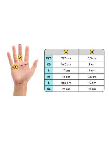 Rękawice zimowe meteor hiemis l czarny