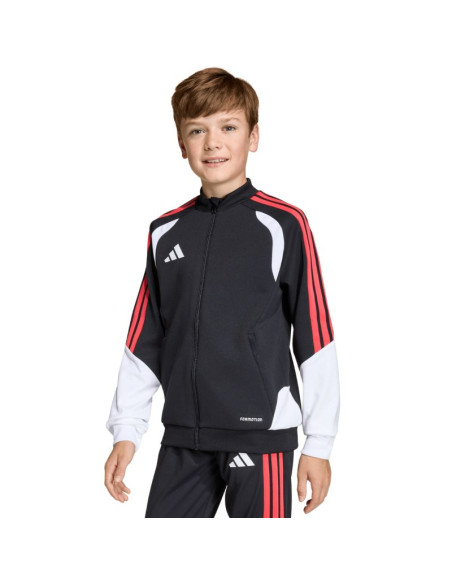 Bluza dla dzieci adidas tiro 26 competition training czarno-biało-czerwona kc3791