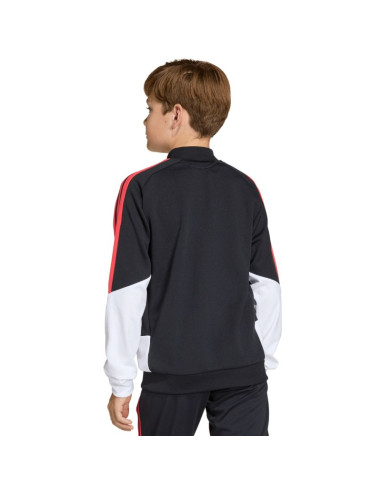 Bluza dla dzieci adidas tiro 26 competition training czarno-biało-czerwona kc3791