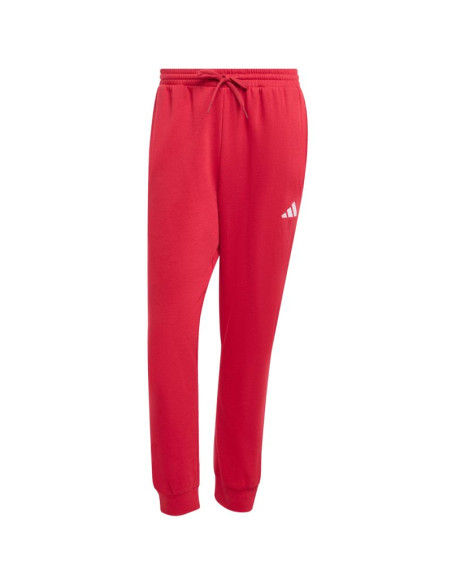 Spodnie męskie adidas essentials feelcozy czerwone kc0915