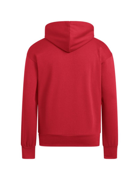 Bluza męska adidas essentials feelcozy hoodie czerwona kc0907