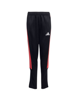 Spodnie dla dzieci adidas tiro 26 league slim czarno-czerwone jy7115 2