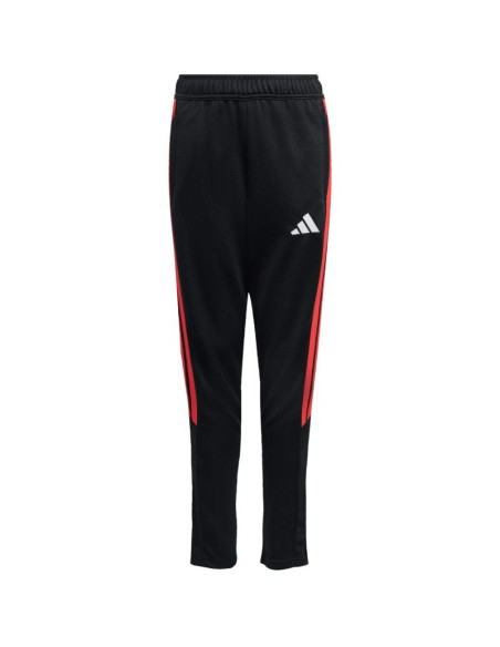 Spodnie dla dzieci adidas tiro 26 league czarno-czerwone jy9677