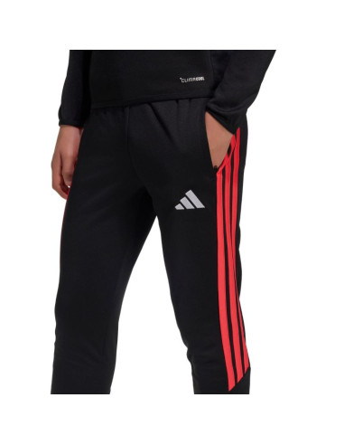 Spodnie dla dzieci adidas tiro 26 league czarno-czerwone jy9677