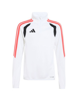 Bluza dla dzieci adidas tiro 26 league training top biało-czarno-czerwona kr0370